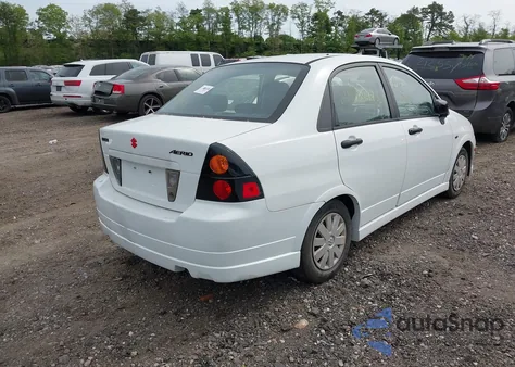 2007 Suzuki Aerio from USA, damaged, VIN JS2RA62S075354481